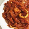 tanoyuki's cooksnap of when they made 簡単、いかのトマトソース煮.