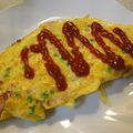 kyosukey's cooksnap of when they made ミックスベジタブルとハムのオムレツ.