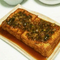 クックU8XZ6O☆'s cooksnap of when they made 厚揚げで油淋鶏風.