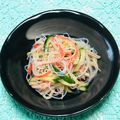 tokotann's cooksnap of when they made 余ったカニカマの救済春雨サラダ.