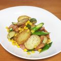 ペロリ55's cooksnap of when they made 超簡単！新じゃがとアスパラ炒め.