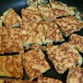 mjsy's cooksnap of when they made 納豆・ほうれん草・チーズのチヂミ.