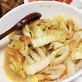 工作弁当やさん's cooksnap of when they made 白菜と竹輪の味噌炒め.
