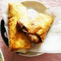モコ119's cooksnap of when they made 残り物リメイク★サクッとカレー春巻き.