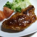 七色ワクチン's cooksnap of when they made 簡単♪豚肉のマーマレード醤油焼き.