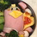 ChunChun☆≡'s cooksnap of when they made ラブリーハート卵☆キャラ弁おかずに♪.