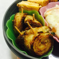 コロどろっぷ's cooksnap of when they made 節約おかず♡ちくわと油揚げのクルクル巻き.