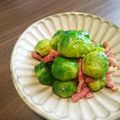 よしゆきはん's cooksnap of when they made 芽キャベツでもう一品☆.