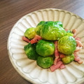 よしゆきはん's cooksnap of when they made 芽キャベツでもう一品☆.