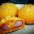 ヒトデ・デラックス's cooksnap of when they made ！惣菜パン！ピザパン〜ペパロニロール風〜.
