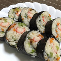☆マー子☆'s cooksnap of when they made 五目寿司で楽ちんのり巻き.