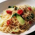 ほし太郎's cooksnap of when they made ずぼら瞬殺☆トマトと青梗菜のツナパスタ.