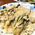 taku☆momo☆'s cooksnap of when they made 牡蠣の赤味噌あじの炊込みご飯.