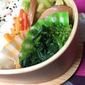 まじゅじゅ's cooksnap of when they made 梅昆布茶で♪　菜の花のおひたし.