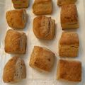 minmin65's cooksnap of when they made パンみたい♩ふわふわバナナスコーン.