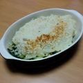 宮ちゃんママ's cooksnap of when they made じゃがいもと長ねぎのグラタン.