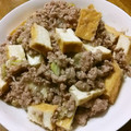 にぃもちゃん's cooksnap of when they made ひき肉と厚揚げの甘辛炒め.