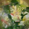 menmenko's cooksnap of when they made チンゲン菜とコーンと卵のスープ.