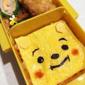 クックCT3I2A☆'s cooksnap of when they made オムライスで♡プーさん♡キャラ弁.