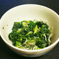 ゆーたんたーゆ's cooksnap of when they made ✿ほうれん草としらすのエスニックナムル✿.