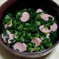 Ｆ，ＫＡＺＵＭＩ's cooksnap of when they made おさかなソーセージと大根葉☆オイマヨ炒め.