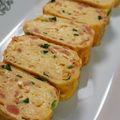 ★ハロママ★'s cooksnap of when they made ほんのりピンク♡鮭フレークマヨだし巻き卵.