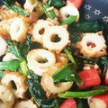 クックTH8ONK☆'s cooksnap of when they made 簡単！節約！小松菜とちくわとカニカマ炒め.