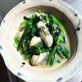 おちゃだです。's cooksnap of when they made 牡蠣とほうれん草のバター炒め.