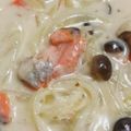 ★HIRORO★'s cooksnap of when they made 甘塩鮭のクリーム煮.