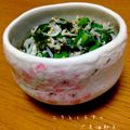 クック0A1MNO☆'s cooksnap of when they made ご飯と合う！ごま油香る簡単にらじゃこ和え.