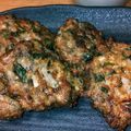 こうゆけ's cooksnap of when they made ふわふわ　いわしのたたき身の落とし揚げ.