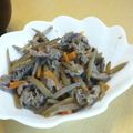 ネコママ☆'s cooksnap of when they made 牛肉入りきんぴらごぼう.