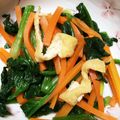 あいこぷん's cooksnap of when they made ヘルシー☆ほうれん草の3色おひたし.