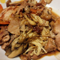 ちゃんみき♡K's cooksnap of when they made 簡単おかず♪豚肉とナスときのこの炒めもの.