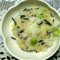 ma___111's cooksnap of when they made ソラマメとひじき&カニかまご飯.