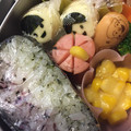 れみひめ's cooksnap of when they made 『おひなまつりのひしもち風』おにぎらず.