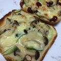 ★なばば★'s cooksnap of when they made 酢きのこチーズトースト.