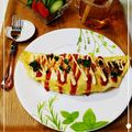 ポンポコニャンチュ's cooksnap of when they made 簡単！包む失敗なし！オムそば♪.