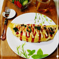 ポンポコニャンチュ's cooksnap of when they made 簡単！包む失敗なし！オムそば♪.