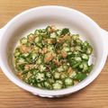 omyuo's cooksnap of when they made 和えるだけ！なめ茸オクラ.