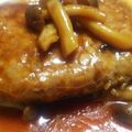 ★☆★みほンヌ★☆★'s cooksnap of when they made 簡単☆お肉ふわふわの煮込みハンバーグ.