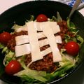 nechio14's cooksnap of when they made タコライス.