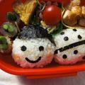 だいとっち's cooksnap of when they made 簡単キャラ弁☆てんとう虫のお弁当♪.