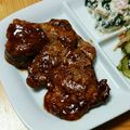 Yuzuksc's cooksnap of when they made 簡単すぎる豚肉のステーキ(トンテキ).