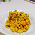 旦那は皿洗い's cooksnap of when they made 粒マスタード＆スパイスかぼちゃサラダ.