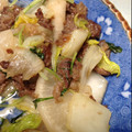 幸◯妻（◉ω◉✳︎）'s cooksnap of when they made 15分で完成！カブと牛肉のとろとろ炒め.