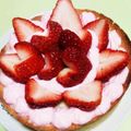 チビーズママ♡'s cooksnap of when they made 味良し！苺のタルト　お誕生日にも♡.