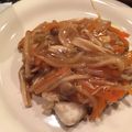 makosaka's cooksnap of when they made 鱈の甘酢あんかけ.