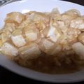 kasumiii38's cooksnap of when they made あったか豆腐卵とじ.