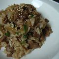 PopR's cooksnap of when they made すき焼き炒飯.